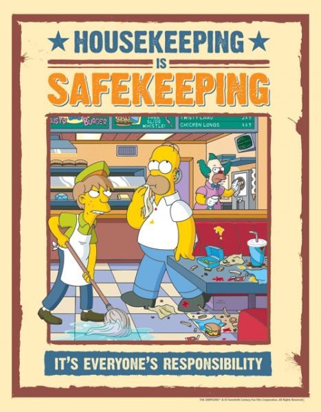 Housekeeping is Safekeeping poster