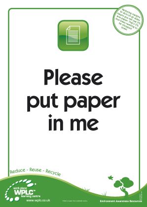 Recycle Paper Correctly
